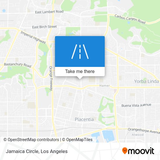 Mapa de Jamaica Circle