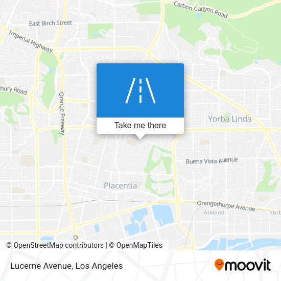 Mapa de Lucerne Avenue