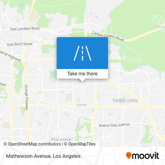 Mathewson Avenue map