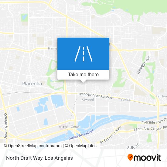 Mapa de North Draft Way