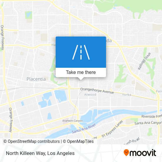 North Killeen Way map