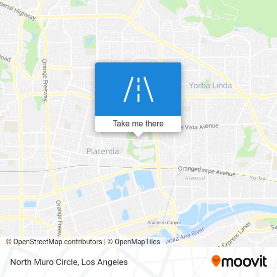 Mapa de North Muro Circle
