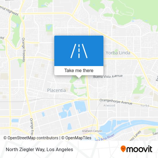 North Ziegler Way map
