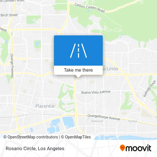 Rosario Circle map