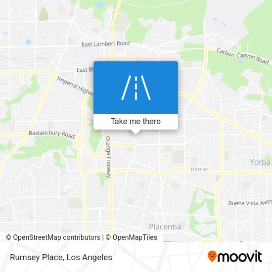 Rumsey Place map