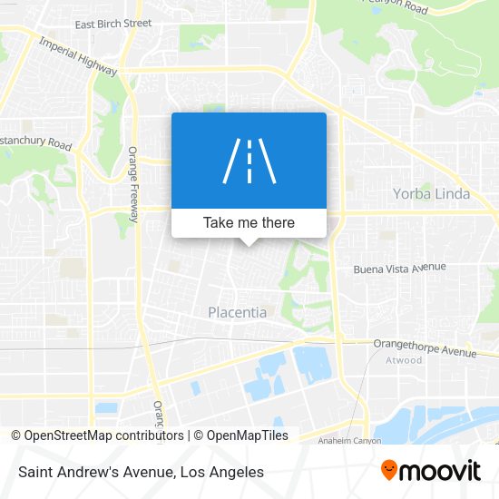 Saint Andrew's Avenue map