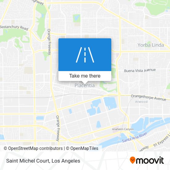 Saint Michel Court map