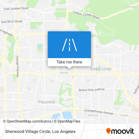 Sherwood Village Circle map