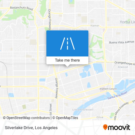 Silverlake Drive map
