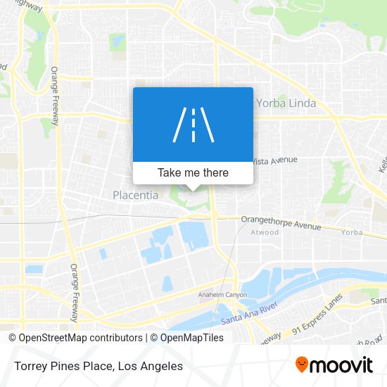Mapa de Torrey Pines Place