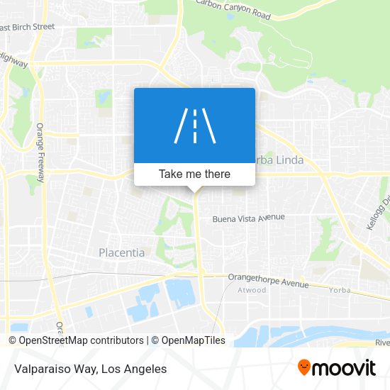 Mapa de Valparaiso Way