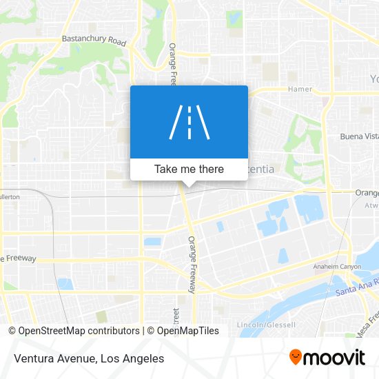 Mapa de Ventura Avenue