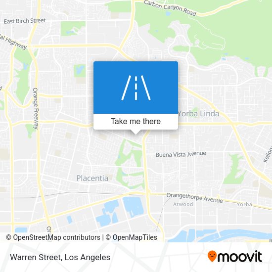 Mapa de Warren Street
