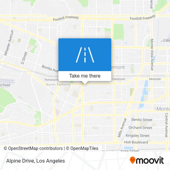 Mapa de Alpine Drive