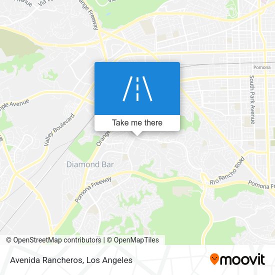 Mapa de Avenida Rancheros
