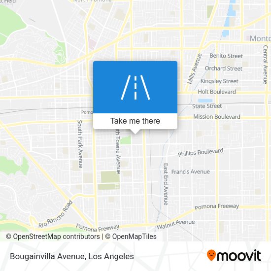 Bougainvilla Avenue map