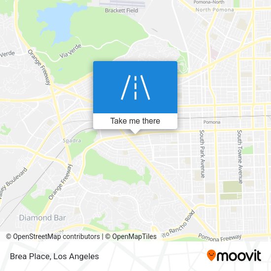 Mapa de Brea Place