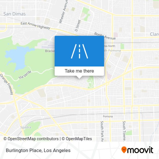 Burlington Place map