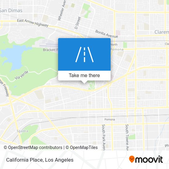 California Place map