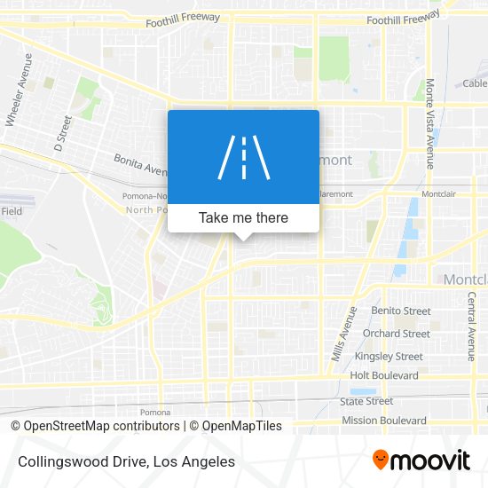 Mapa de Collingswood Drive