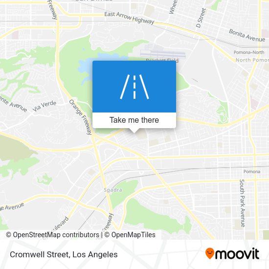 Mapa de Cromwell Street