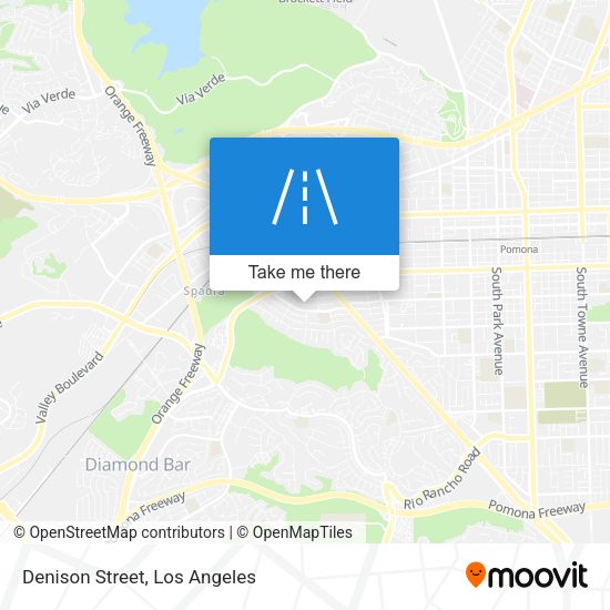 Mapa de Denison Street