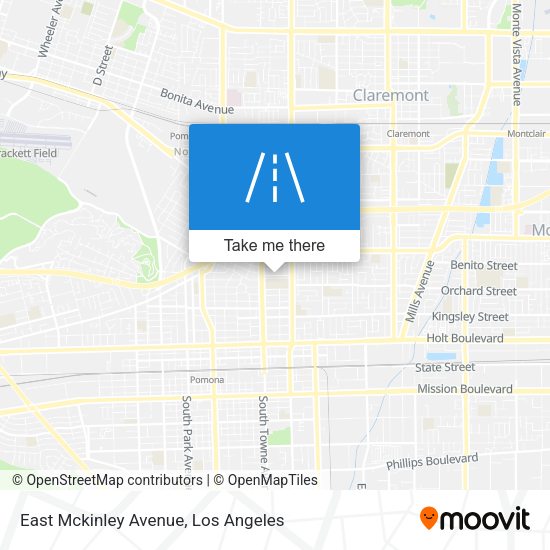 East Mckinley Avenue map