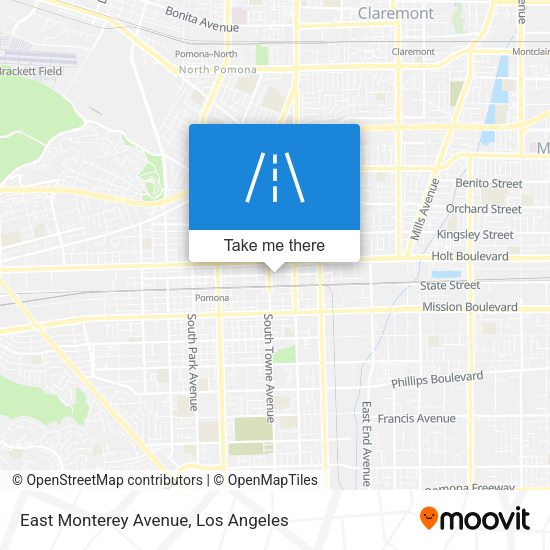 Mapa de East Monterey Avenue
