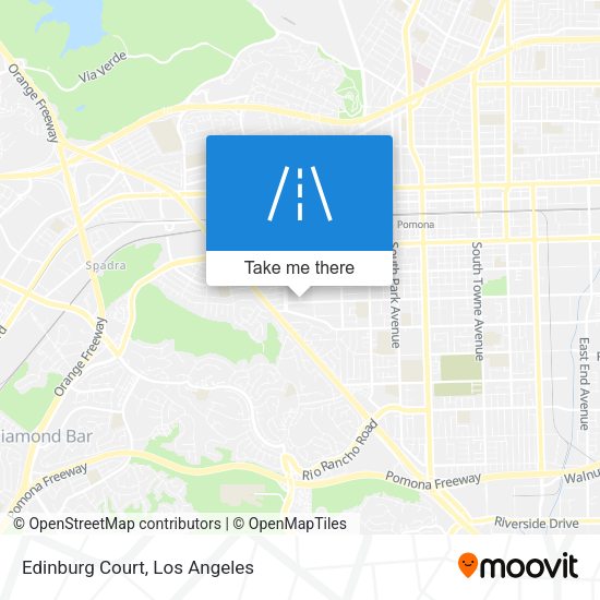 Mapa de Edinburg Court