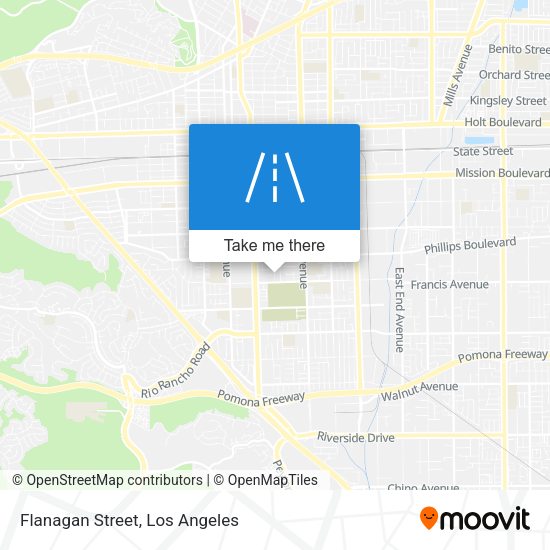 Mapa de Flanagan Street