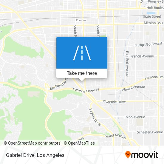 Mapa de Gabriel Drive
