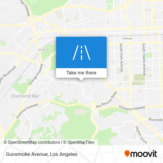 Mapa de Gunsmoke Avenue