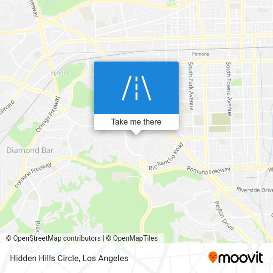 Hidden Hills Circle map