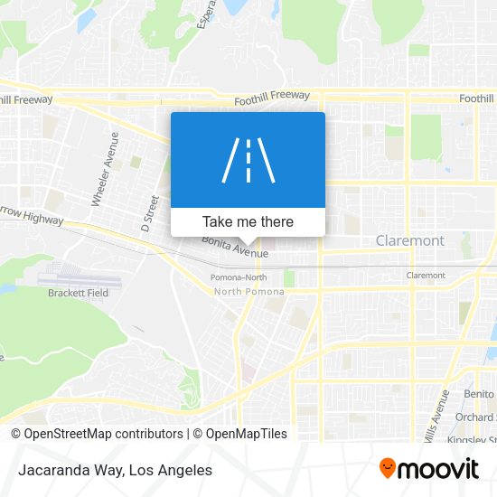 Mapa de Jacaranda Way