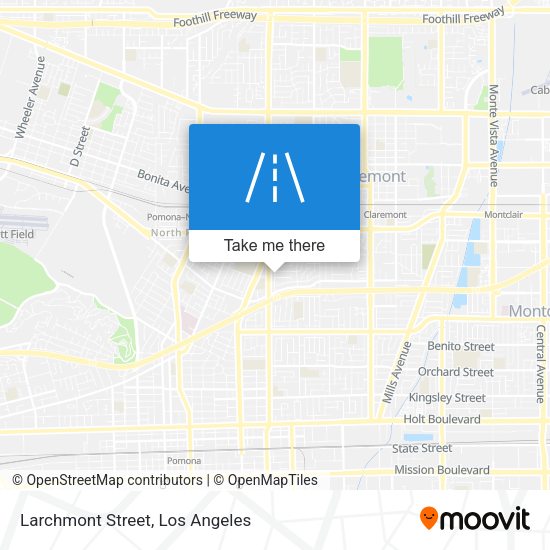 Mapa de Larchmont Street
