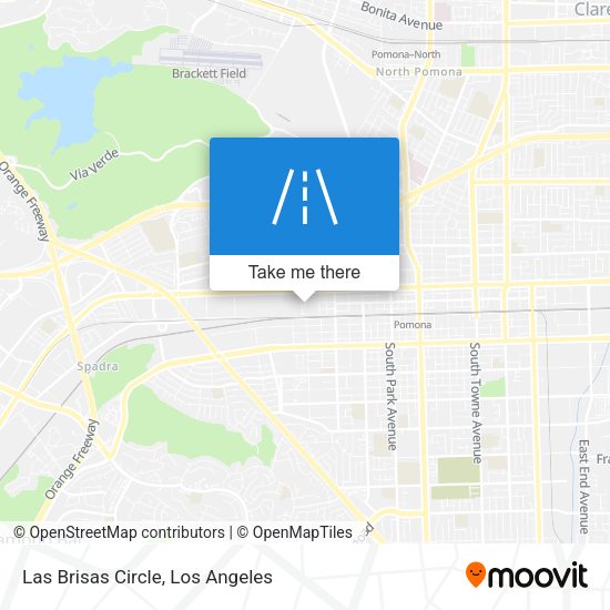 Las Brisas Circle map