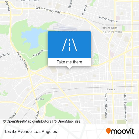 Lavita Avenue map