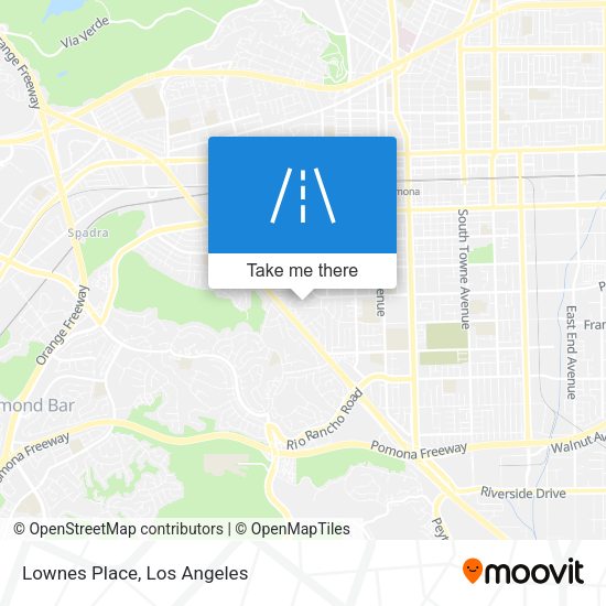 Lownes Place map