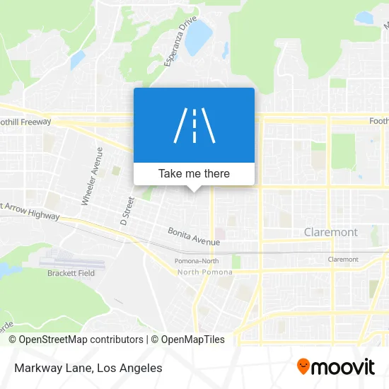 Markway Lane map