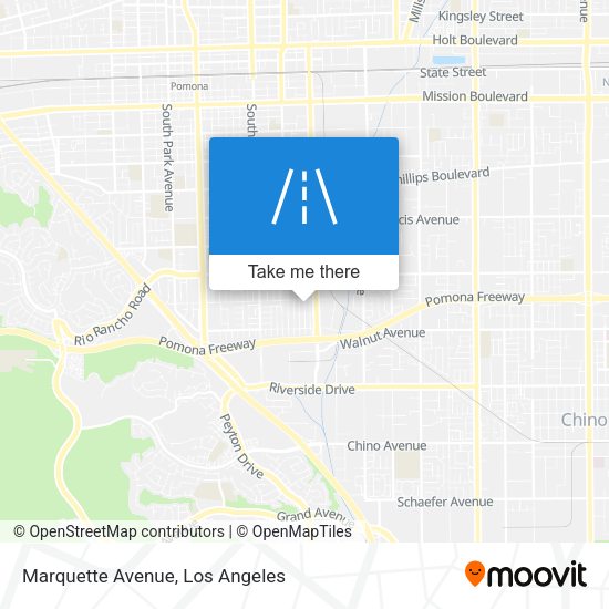 Mapa de Marquette Avenue