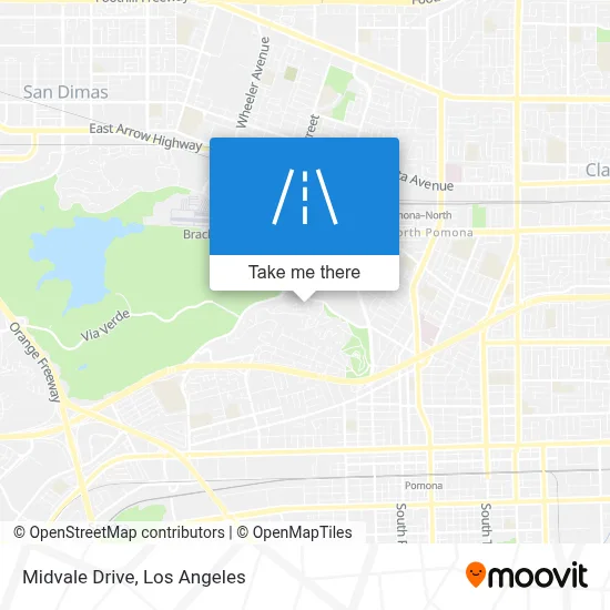 Midvale Drive map