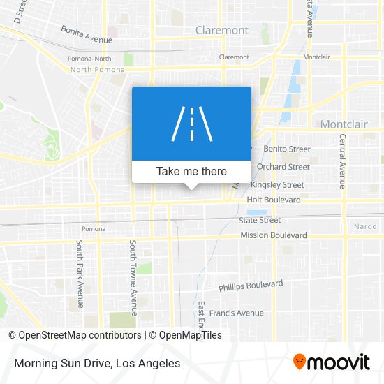 Mapa de Morning Sun Drive