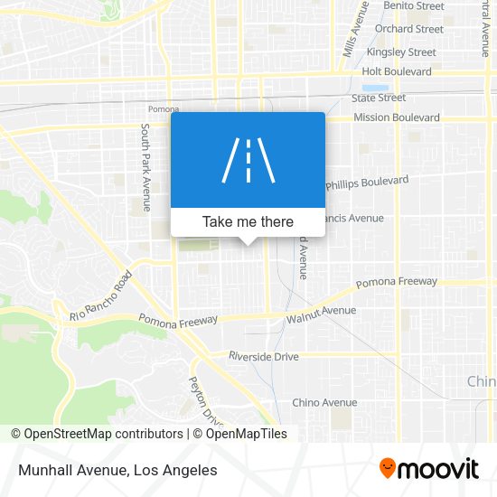 Mapa de Munhall Avenue