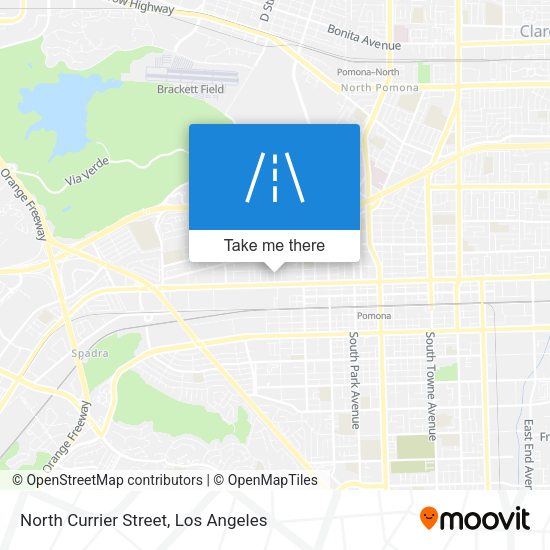 North Currier Street map