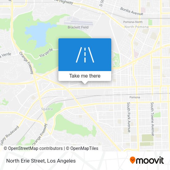 Mapa de North Erie Street