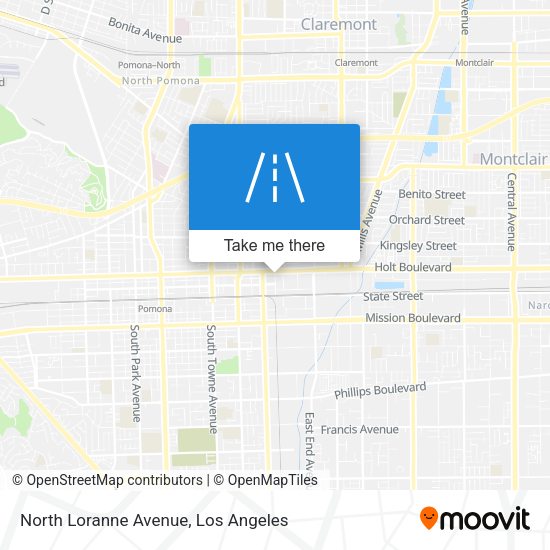 North Loranne Avenue map
