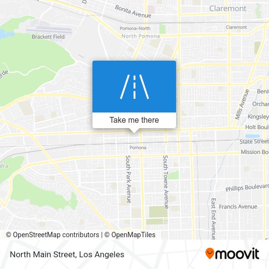 Mapa de North Main Street