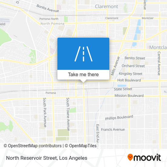 Mapa de North Reservoir Street