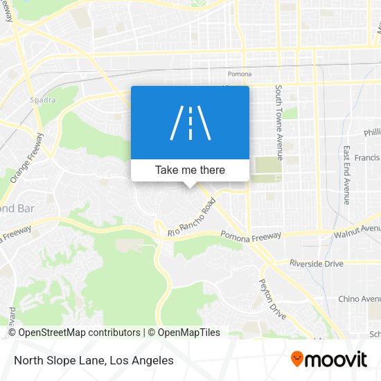 North Slope Lane map