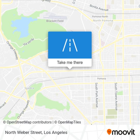 Mapa de North Weber Street